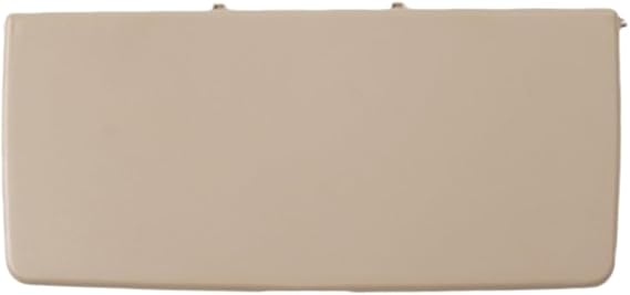 Sun Visor Mirror Cover, ABS Material, Reinforced Clips, Factory Size Fit, Compatible with CRV 2007-2011(Deep Rice)