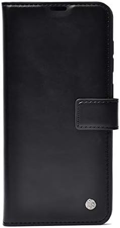 Case Compatible with Spia Samsung Galaxy A17 Faux Leather Original with Black Zore Cover (Compatible with Samsung Galaxy A17, Black)