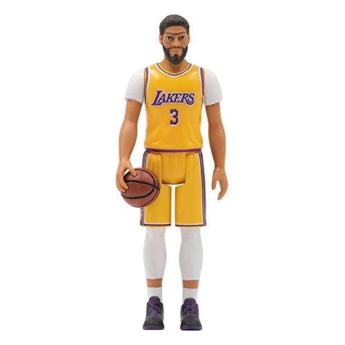 Super7 NBA LA Lakers Anthony Davis Reaction Figure, Multicolor