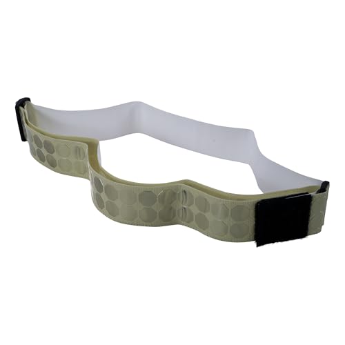 Cyalume Cyflect PT Physical Training Belts, High Visibility Reflective Gear, 5.5 ft. x 2 in., Adjustable, White