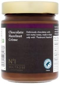 Waitrose No.1 Chocolate Hazelnut Creme, P.G.I. Piedmont Hazelnut, 330g