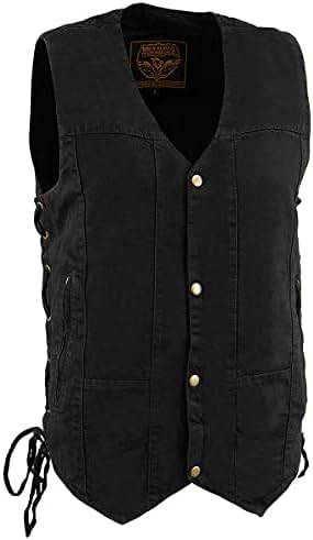 Milwaukee Mens 10 Pocket Denim Vest
