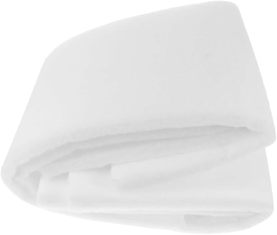 Fire Retardant Hypoallergenic Polyester Wadding Roll, 135cm x 5m for Quilting, Bedding, Cushions, Upholstery, Sewing, Padding & Crafts（200g/m²）