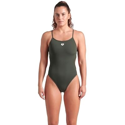 ARENA Womens Allover Challenge Back Performance Reversible One Piece Swimsuit