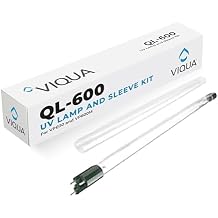 Viqua Genuine QL-600 UV Lamp and Sleeve Combo Kit for Systems VP600 and VP600M Models, OEM Part