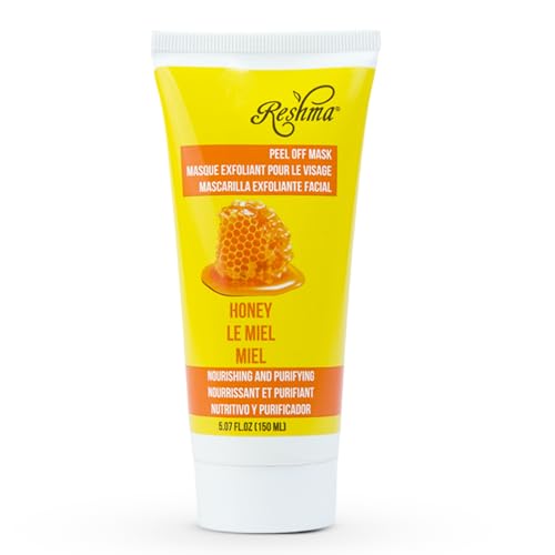 Reshma Beauty Honey Peel Off Mask | Removes Blackheads & Excess Oil | Pore Purifying and Cleasning | Cruelty Free | Peel Off Mask for All Skin Types Pack of 1, 5.07 oz