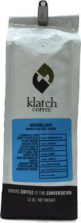 Klatch Coffee Organic Decaf Espresso Medium-Dark Roast, 11 Ounces, Whole Bean