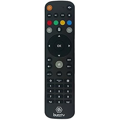 BuzzTV IPTV XPL 1000 | XPL2000 & XPL 3000 | Factory Replacement Remote Control RCU