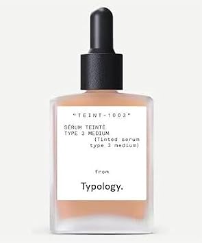 Typology T10 Tinted Serum with Vitamin C, Squalane & Aloe Vera - Type 3 / Medium