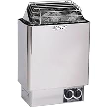 Harvia KIP80B, KIP Series, 8kW Sauna Heater, Built-in Controls(Sauna Stones Included)
