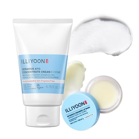 Illiyoon Ceramide Lip Mask and Cream