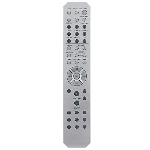 RAS13 ZN04290 Replace Remote Control Applicable for Yamaha Integrated Amplifier A-S501 A-S301 A-S501BL A-S301BL A-S501SL A-S301U A-S501U A-S301 A-S301R A-S501L A-S501J A-S301J A-S501T A-S501A A-S501SL