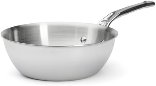 De Buyer 3736.20 Affinity Rounded Sauté Pan with Handle 20 cm Diameter