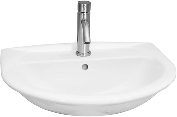 Karla 450 Wall-Hung Basin 17-3/4" W x 14-1/8" D x 7" H