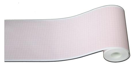 ECG EKG Paper GE Marquette 9402-023 Compatible Thermal Recording Sheets 10 Rolls