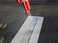 Parking LOT LINE Stencil | 6 X 92 inch | 60 mil Standard Grade | for Parking Lot and Pavement Lines