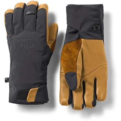 Rab Guide GTX Gloves - Waterproof Breathable Gore-Tex Insulated Glove for Skiing & Mountaineering