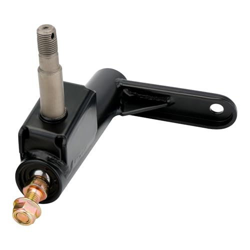 Right Spindle Steering Knuckle with Ball Joint Assembly Compatible With 196cc 6.5 Hp Coleman KT196 Go Kart, Coleman Powersports CK196-T, 200cc Hisun HS200GK