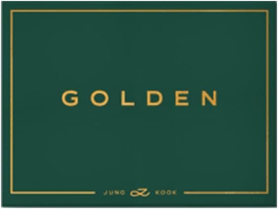 BTS Jung Kook 1st Solo Album - GOLDEN (Shine ver)