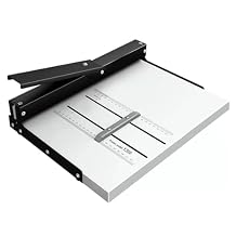 Manual Creasing Machine - Heavy Duty A3 Paper Scorer and Folder for A4 Paper, Commercial Office Letter Folding and Card Machine