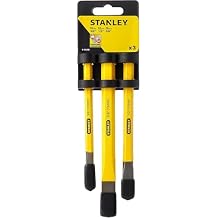 Stanley 4-18-298 Cold Chisel Set, 3 Pieces, Yellow/Black
