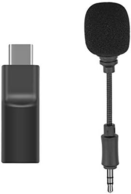 Drones Parts 3.5mm for DJI Osmo Pocket Mini Lavalier Clip Microphone Mic Audio for Osmo Action Camera Accessories(Short for Pocket Set)