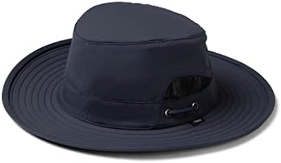 Tilley Modern Airflo Hat Lightweight, Breathable Sun Protection Hat for Travel, Hiking & Outdoor Adventures, Midnight Navy, 7 38