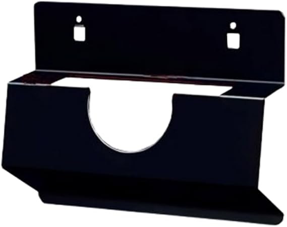 Wall Mount Angle Grinder Tool Bracket,Angle Grinder Frame Holder Polishing Cutting Machine Storage Hook Workbench Tool Holder Plate (Black)