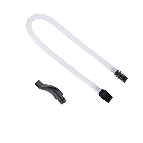 VGEBY Melodica Tube, 57cm Long Flexible Plastic Pianica Tube with Black Mouthpiece