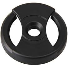 Lovermusic Black 7 Inch 45 RPM ABS Vinyl Record Centre-Hole Adapter for Turntables Record
