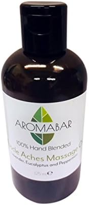 Aromabar Natural Massage Oil: Muscle Aches & Pains 125ml
