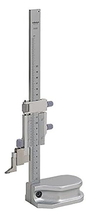 Mitutoyo 506-208 Vernier Height Gauge, 0-8" Range, 0.001" Resolution, +/-0.001" Accuracy, 1.4kg Mass