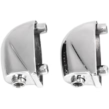 Drum Lug, 2Pcs Durable Snare Drum Ear Metal Drum Lug Claw Hook Ear Drum Accessories Replacement Bass Drums Snare Drum Percussion Accessories Snare Drum Parts(Silver)