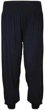 Ladies Womens New Harem Trousers Ali Baba Long Pants Baggy Plus Size UK 8-26