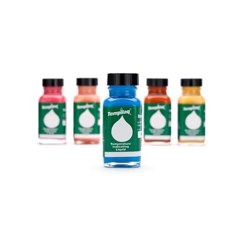 Temperature Indicator Thinner 2 oz Liquid, Mixed-Colors, Waterproof