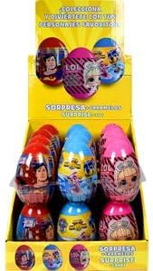 Summer Licensed Surprise Egg Migueláñez 10g – Chocolate Egg with Toy Inside – Fun Kids Treat – Pack of 3