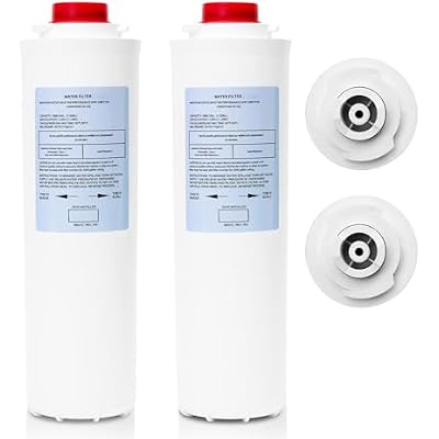 Universal 51300C Replacement Filters - 2 Pack Compatible with Elkay Bottle Station, Replaces 51300C, 55898C, ERF750, EWF3000 Series Filters