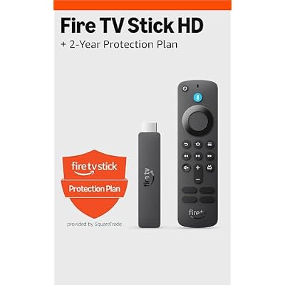 Amazon Fire TV Stick HD (newest model) bundle with 2-Year Protection Plan