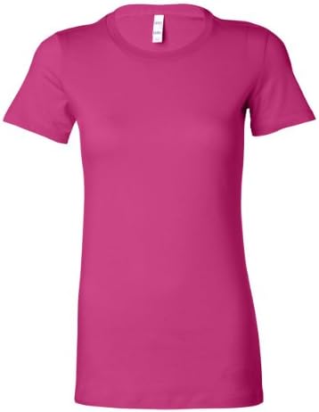 Bella LadiesWomens The Favorite Tee Short Sleeve T-Shirt M Berry