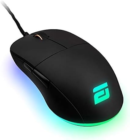Endgame Gear XM1r Gaming Mouse Programmable Mouse with 5 Buttons and 19,000DPI, Black
