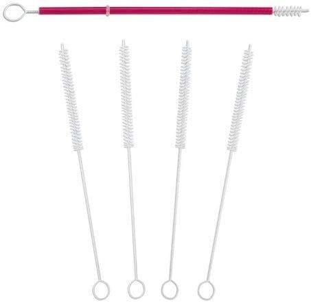 4pc 12-inch x 3/8-Inch Nylon Straw Brushes