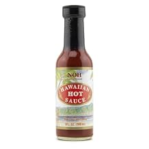 NOH Hawaiian Hot Sauce, 5 fl. oz. (Pack of 1) - Authentic Hawaiian Marinade Hot Sauce w/Unique Miso Base, Ideal for Chicken, Seafood, Stir-Fry, Burgers, and More - No Artificial Ingredients