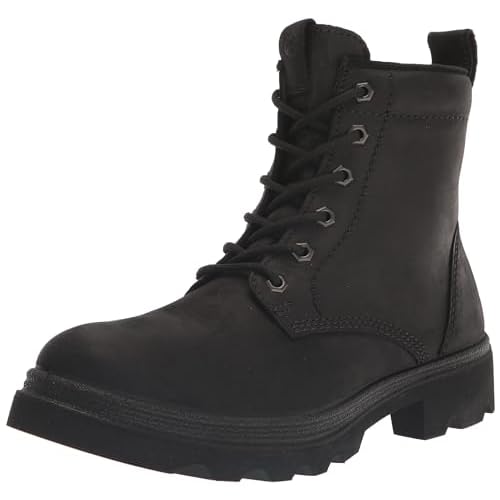 ECCO Womens Grainer Waterproof Lace Ankle Boot
