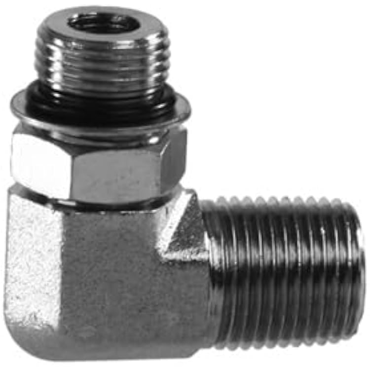 HYDRAULICS DIRECT | 90° Elbow 12 ORB Male x 12 NPTF Male