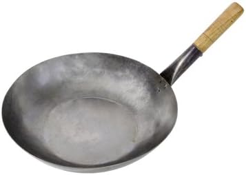 Town Food Service 14 Inch Mandarin Flat Bottom Wok