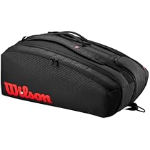 Wilson CLASH V3 15PK Tennis Racquet Bag, Black