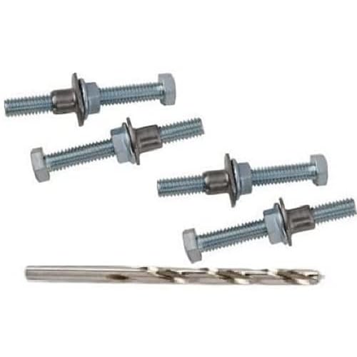 Pro-Tek Chain Adjuster Bolt Repair Kit Made For Kawasaki ZZR600 ZZR-600 2005 2006 2007 2008 and Kawasaki ZZR1200 ZZR-1200 2002 2003 2004 2005 4 Bolts