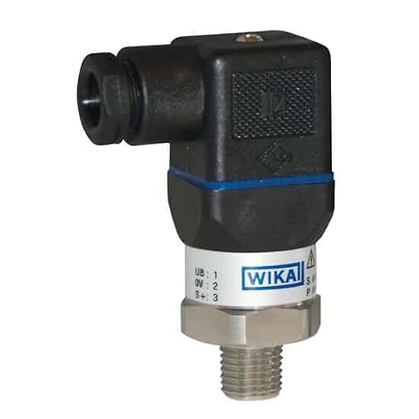 Wika A-10 Pressure Transmitter, 0 to 5,000 PSI; 1/4" NPT(M) Connection