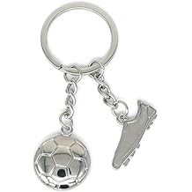 Mini Cute Soccer Keychain Sport Ball Football Key Chain Rings for Men Women Boys Girls