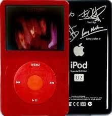 M4 Compatible appIelpod Classic Upgraded 1TB 7th Generation Custom Red U2 Edition Packaged in White Box